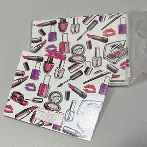 10  Blank Makeup Greeting Cards